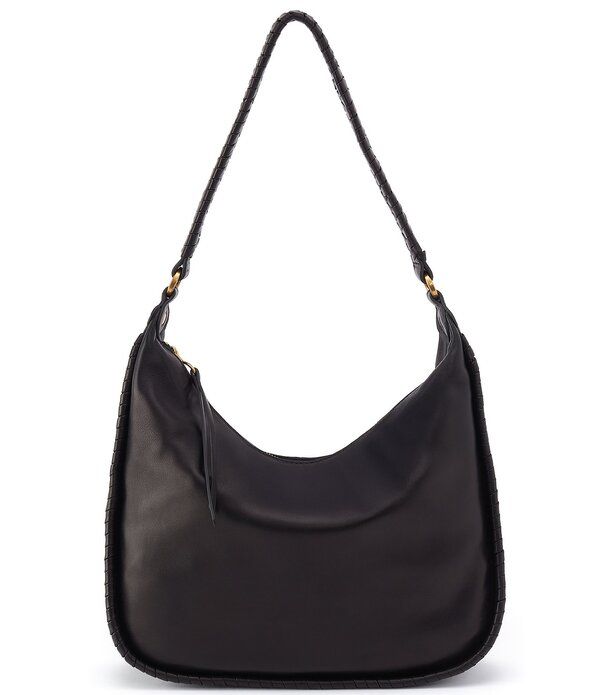 ホボ レディース バッグ Mia Crescent Large Hobo Bag Black ブラック