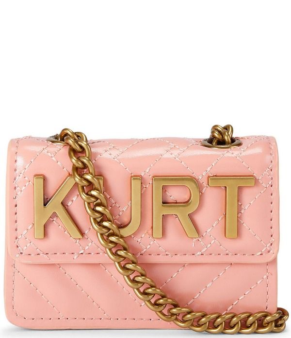 カートジェイガーロンドン レディース バッグ Kurt Geiger London Micro Kensington Kurt Crossbody Bag Salmon Pink ピンク
