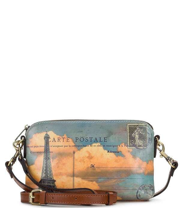 パトリシアナシュ レディース バッグ Patricia Nash Sevran Paris Postcard Crossbody Bag Paris Postcard