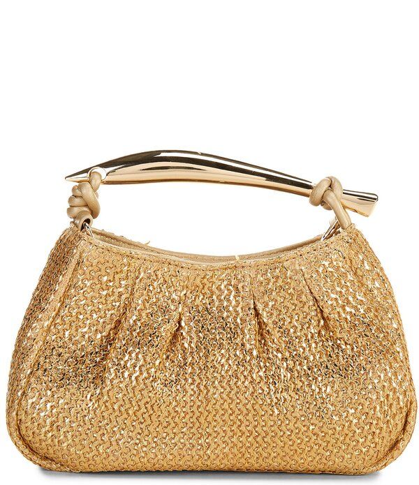 セザンヌ レディース バッグ トール Cezanne Organic Handle Metallic Top Handle Clutch Gold ゴールド
