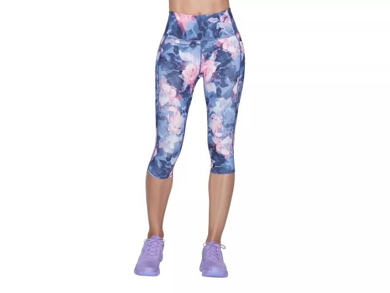 スケッチャーズ レディース ボトムス レギンス Skechers Let Usurprise You NavyPink ネイビー