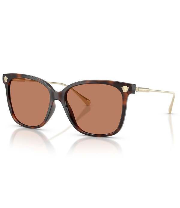 ヴェルサーチ レディース アクセサリー サングラス・アイウェア Versace Womens VE4507U 57mm Sunglasses Havana