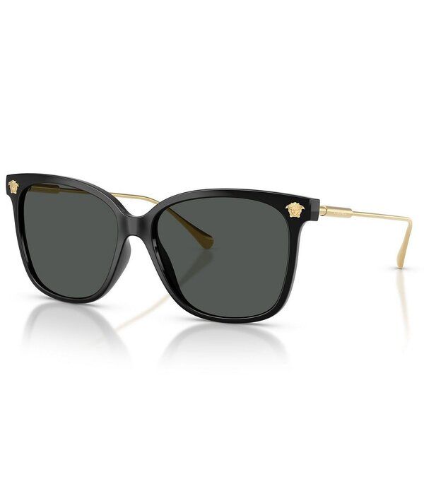 ヴェルサーチ レディース アクセサリー サングラス・アイウェア Versace Womens VE4507U 57mm Sunglasses Black ブラック