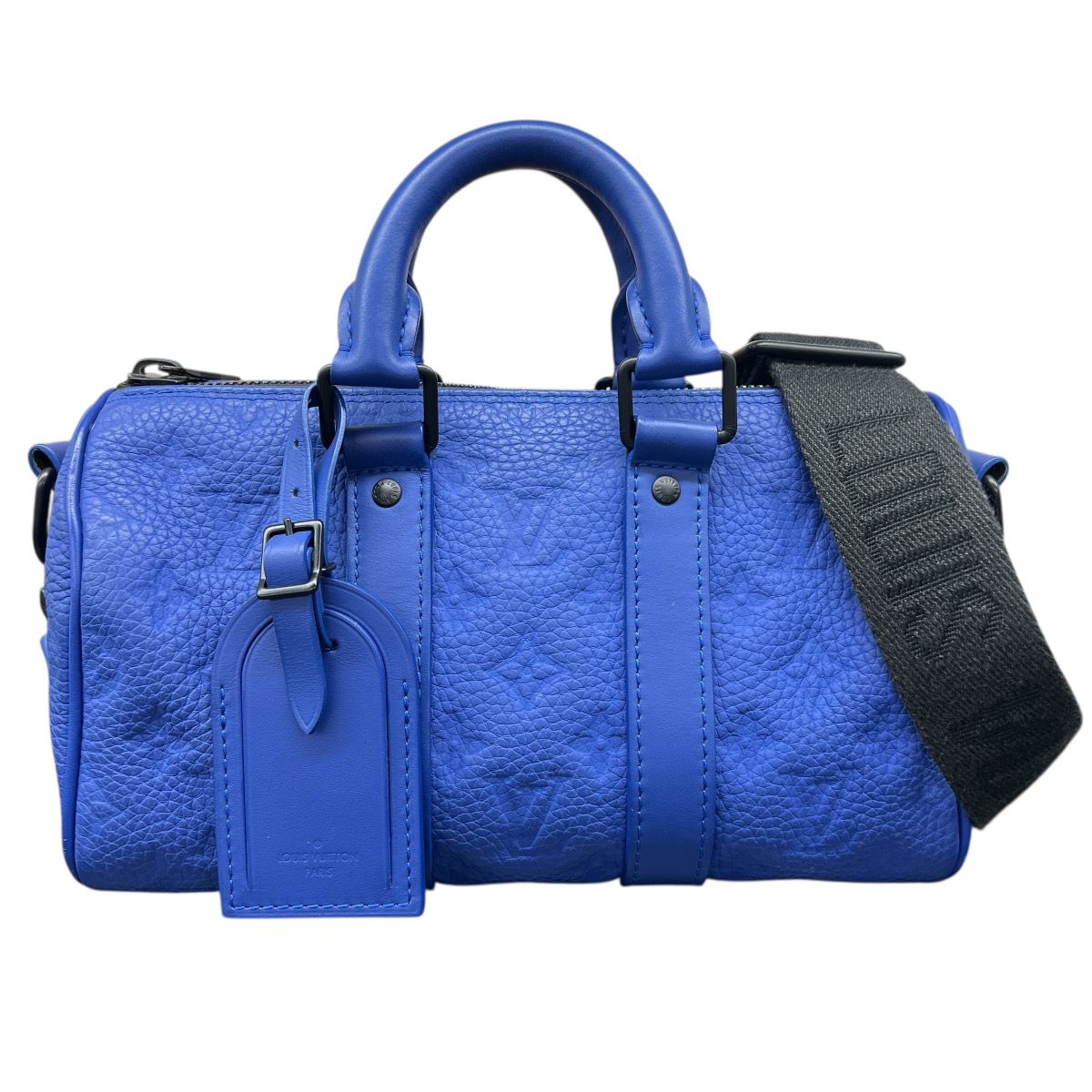 【美品】Louis Vuitton キーポルバンドリエール25 モノグラムデニム LOUIS VUITTON 美品 ルイヴィトン キーポル バンドリエール25