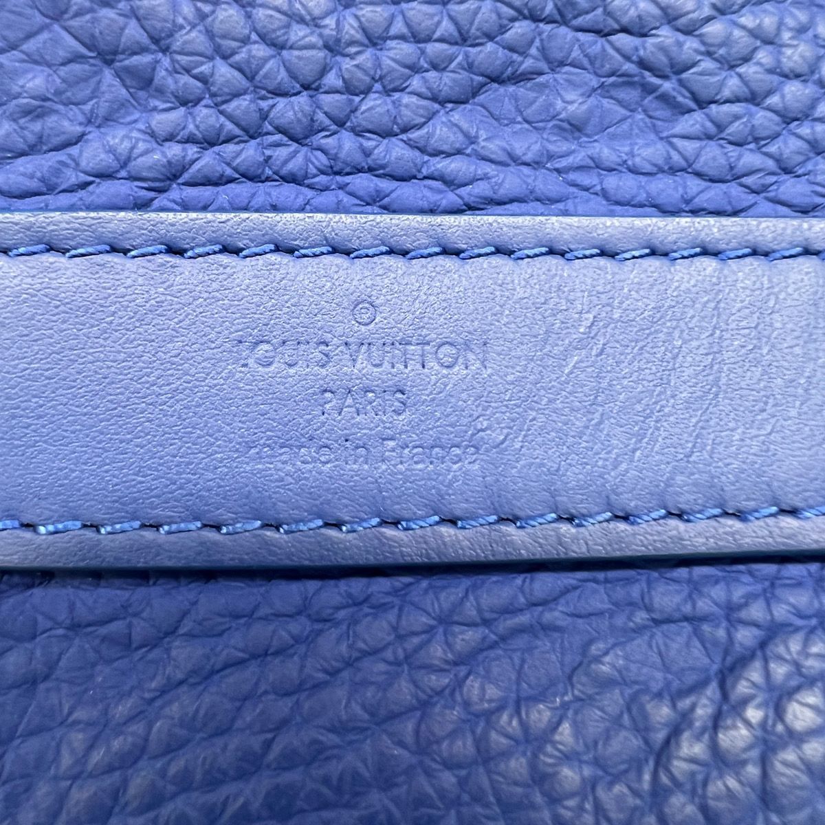 【極美品】ルイヴィトン キーポルバンドリエール25 トリヨン 2way ブルー LOUIS VUITTON 美品 ルイヴィトン キーポル バンドリエール25