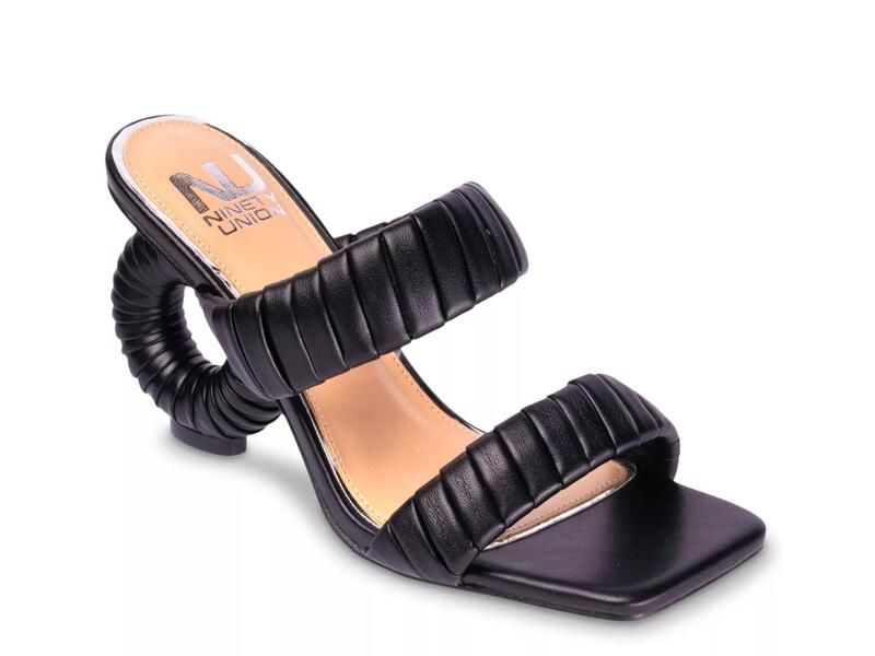 ナインティユニオン レディース シューズ サンダル Ninety UnionAsh Sandal Black ブラック