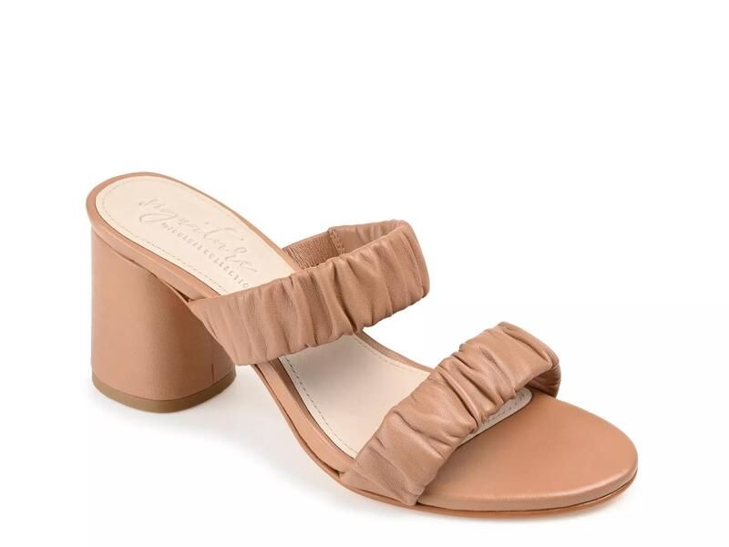 ジュルネ シグネチャー レディース シューズ サンダル Journee SignatureVidda Sandal Brown ブラウン