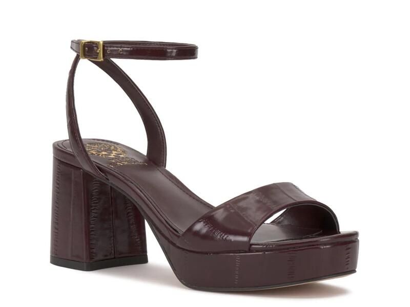 ヴィンスカムート レディース シューズ サンダル プラットフォーム Vince CamutoPendreya Platform Sandal Maroon マルーン