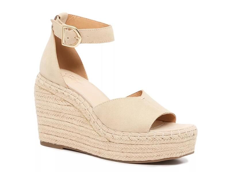 クラウンヴィンテージ レディース シューズ サンダル Crown VintageJaussiespadrille Wedge Sandal Taupe トープ
