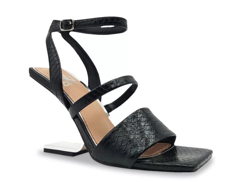ナインティユニオン レディース シューズ サンダル Ninety UnionPriva Sandal Black Snake Print ブラック