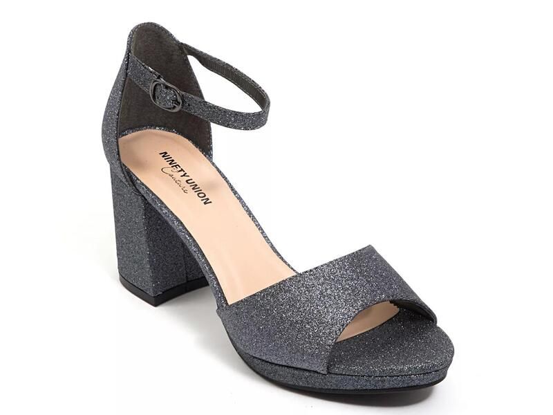 ナインティユニオン レディース シューズ サンダル プラットフォーム Ninety UnionJazzy Platform Sandal Pewter Metallic ピューター