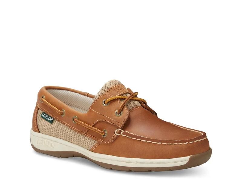 イーストランド レディース シューズ EastlandSolstice Boat Shoe Womens Peanut Brown ブラウン