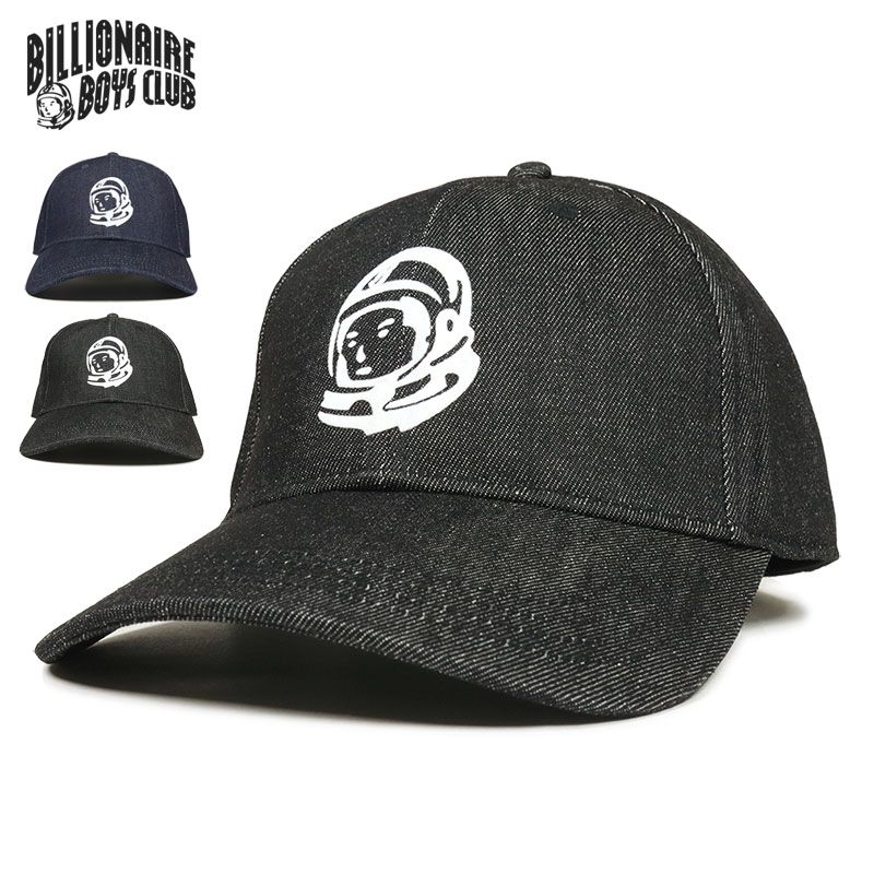 ビリオネアボーイズクラブ キャップ BILLIONAIRE BOYS CLUB 帽子 メンズ レディース ブランド デニム 大きいサイズ おしゃれ おすすめ 人気 黒 bbc23aw001 ブルー ブラック M L