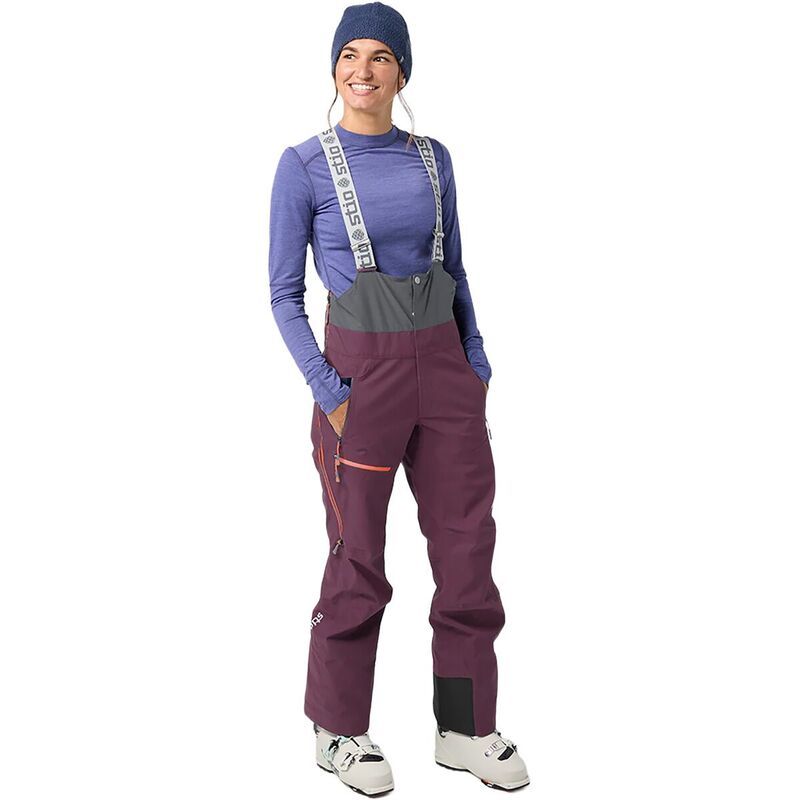 スティオ レディース ボトムス カジュアルパンツ STIO Environ Bib Womens Aubergine オーバージーン