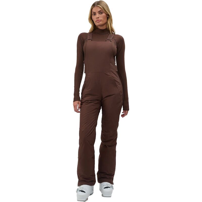 ハーフデイズ レディース ボトムス カジュアルパンツ Halfdays Carson Bib Pant Womenspiked Cocoa ココア