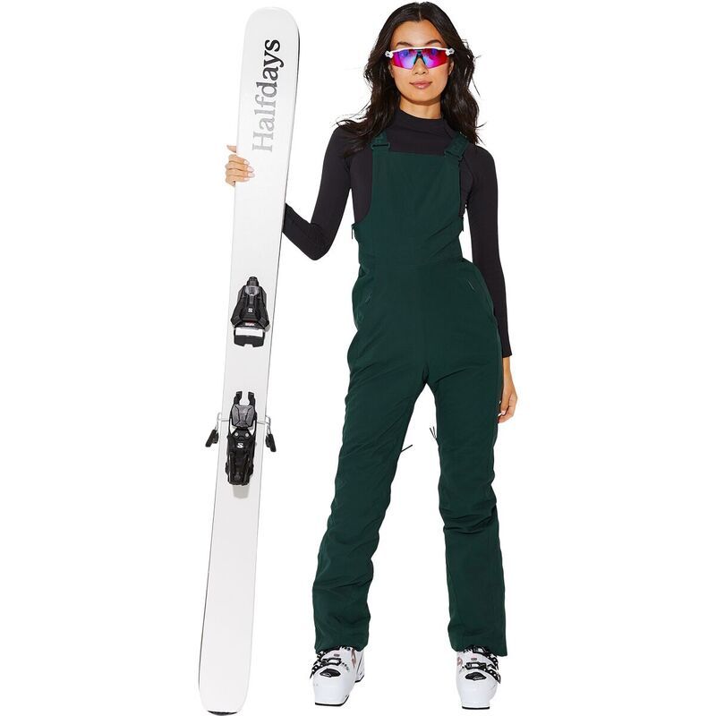 ハーフデイズ レディース ボトムス カジュアルパンツ Halfdays Carson Bib Pant Womens Alpine Green グリーン