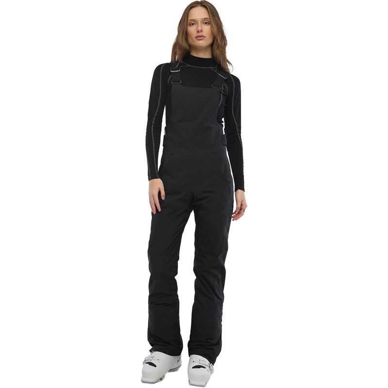 ハーフデイズ レディース ボトムス カジュアルパンツ Halfdays Carson Bib Pant Womens Black ブラック