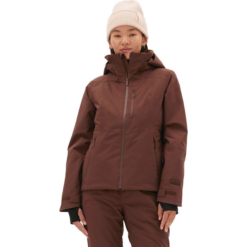 ハーフデイズ レディース アウター ジャケット・ブルゾン Halfdays Lawrence Jacket Womenspiked Cocoa ココア