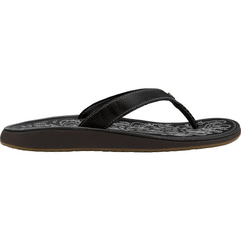オルカイ レディース シューズ サンダル Olukai Paniolo Flip Flop Womens OnyxOnyx