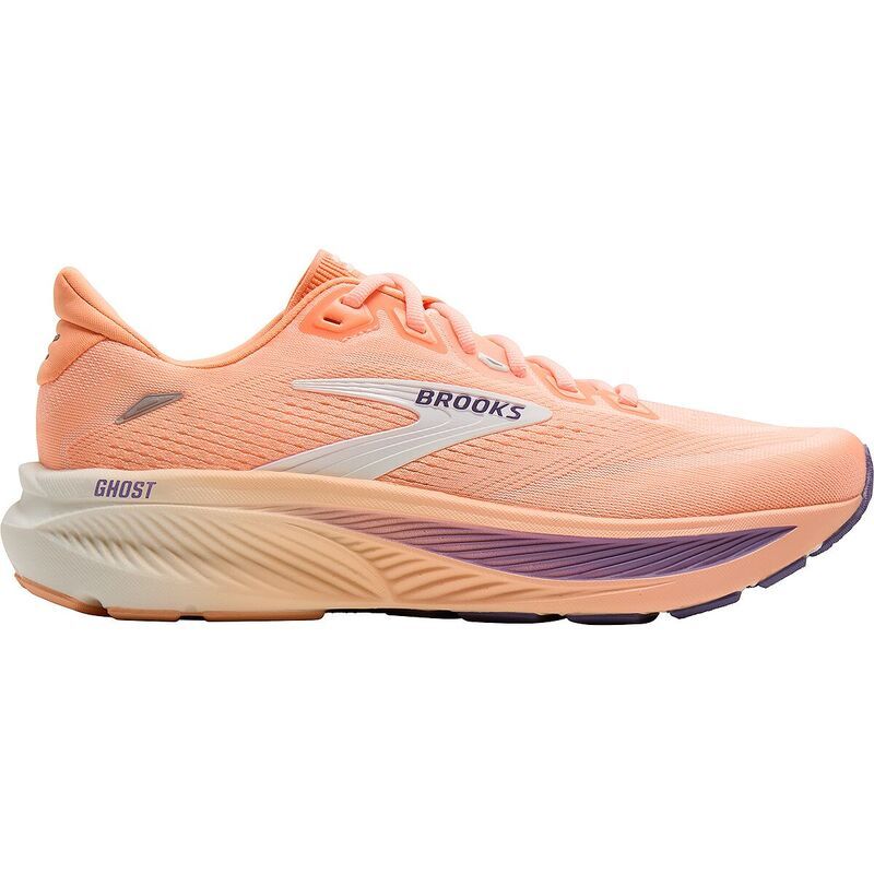 ブルックス レディース シューズ スニーカー Brooks Ghost 18 Running Shoe Womens PeachGrapeCoconut ピーチ
