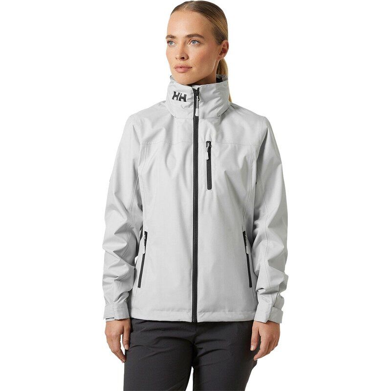 ヘリーハンセン レディース アウター ジャケット・ブルゾン Helly Hansen Crew Hooded 20 Jacket Womens Grey Fog グレー
