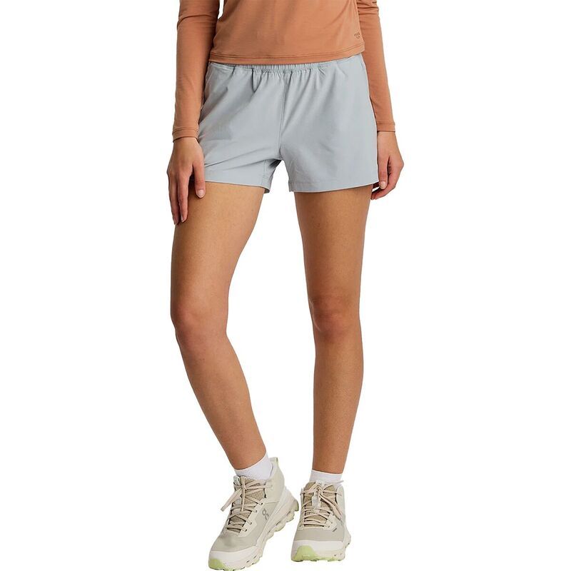 フリー フライ レディース ボトムス カジュアルパンツ Free Fly PullOn Breeze Short Womens Aspen Grey グレー