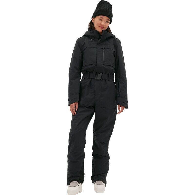 ハーフデイズ レディース アウター ジャケット・ブルゾン Halfdays Murphy OnePiece Ski Suit Womens Black ブラック