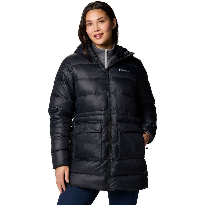 コロンビア レディース アウター ジャケット・ブルゾン ダウン Columbia Harmony Falls Midown Jacket Womens Black ブラック