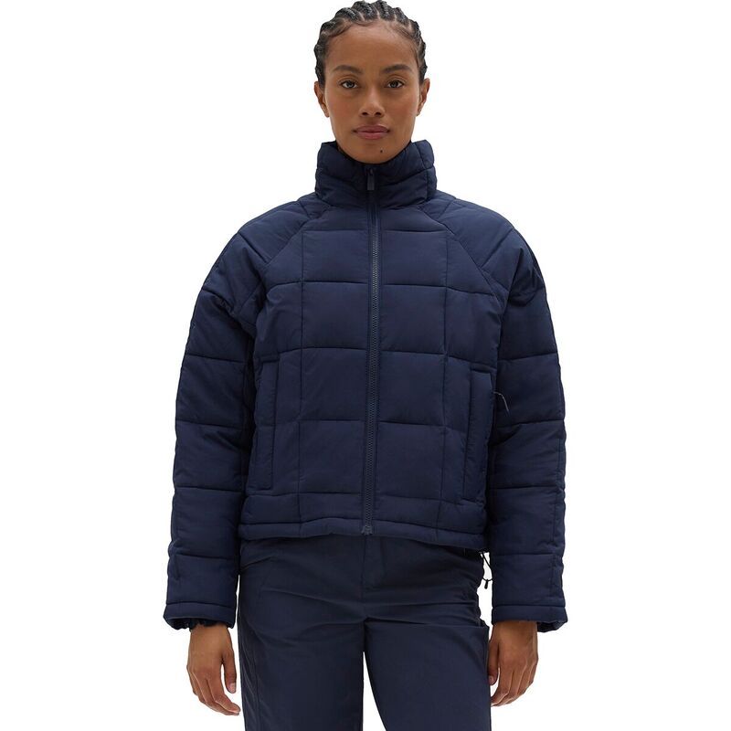 ハーフデイズ レディース アウター ジャケット・ブルゾン Halfdays Nellie Packable Puffer Womens Navy ネイビー