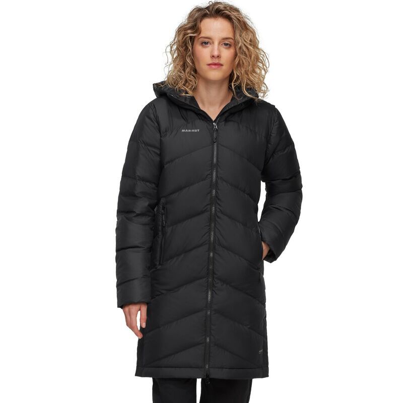 マムート レディース アウター ジャケット・ブルゾン パーカー Mammut Fedoz IN Hooded Parka Womens Black ブラック