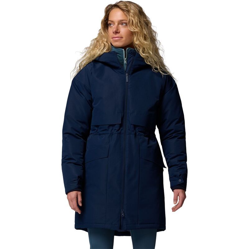 コロンビア レディース アウター ジャケット・ブルゾン パーカー ダウン Columbia Juniperidge III Down Parka Womens Collegiate Navy ネイビー