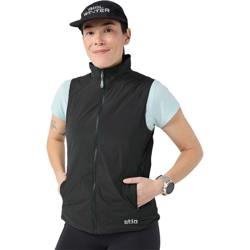 スティオ レディース トップス ベスト STIO Dawner Vest Womens Boundary Black ブラック