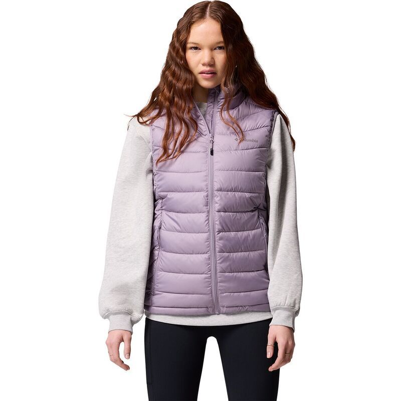 コロンビア レディース トップス ベスト Columbia Powder Lite II Vest Womenshale Purple パープル
