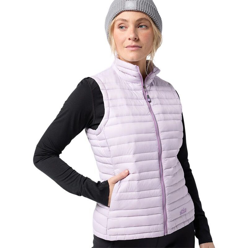 スティオ レディース トップス ベスト ダウン STIO Pinion Down Vest Womens Lavender Haze ラベンダー