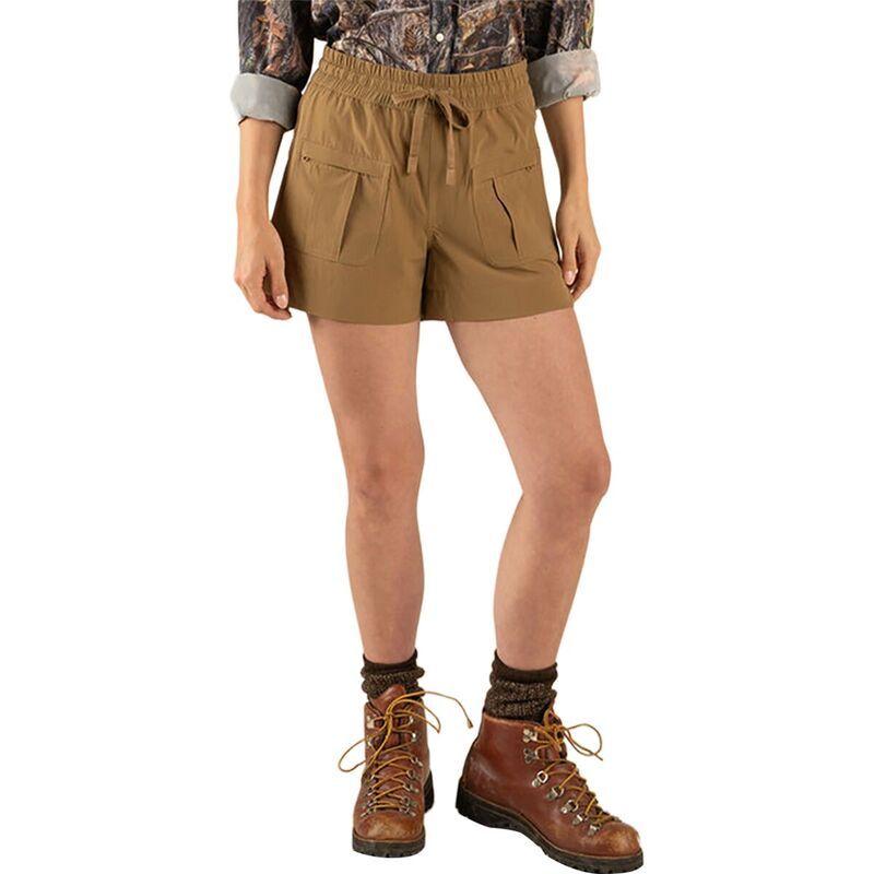 センデロプロビジョンズ レディース ボトムス カジュアルパンツ Sendero Provisions Co The Solaya Performance Short Womensaddlebrush