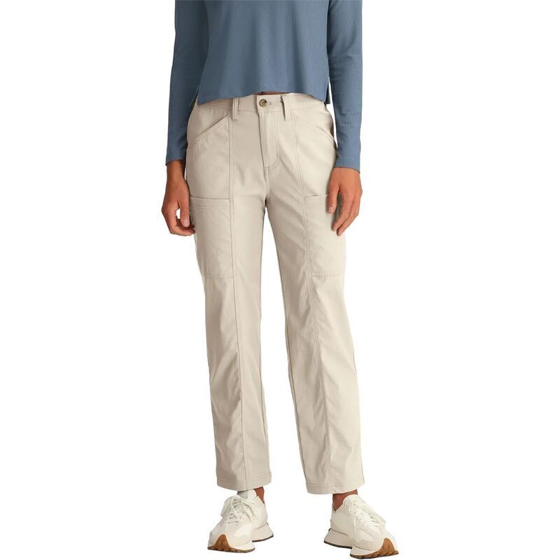 フリー フライ レディース ボトムス カジュアルパンツ Free Fly Topogrid Pant Womenstone ストーン