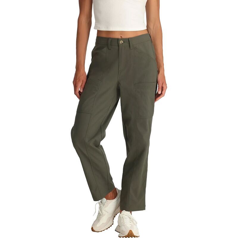 フリー フライ レディース ボトムス カジュアルパンツ Free Fly Topogrid Pant Womens Dark Forest フォレスト