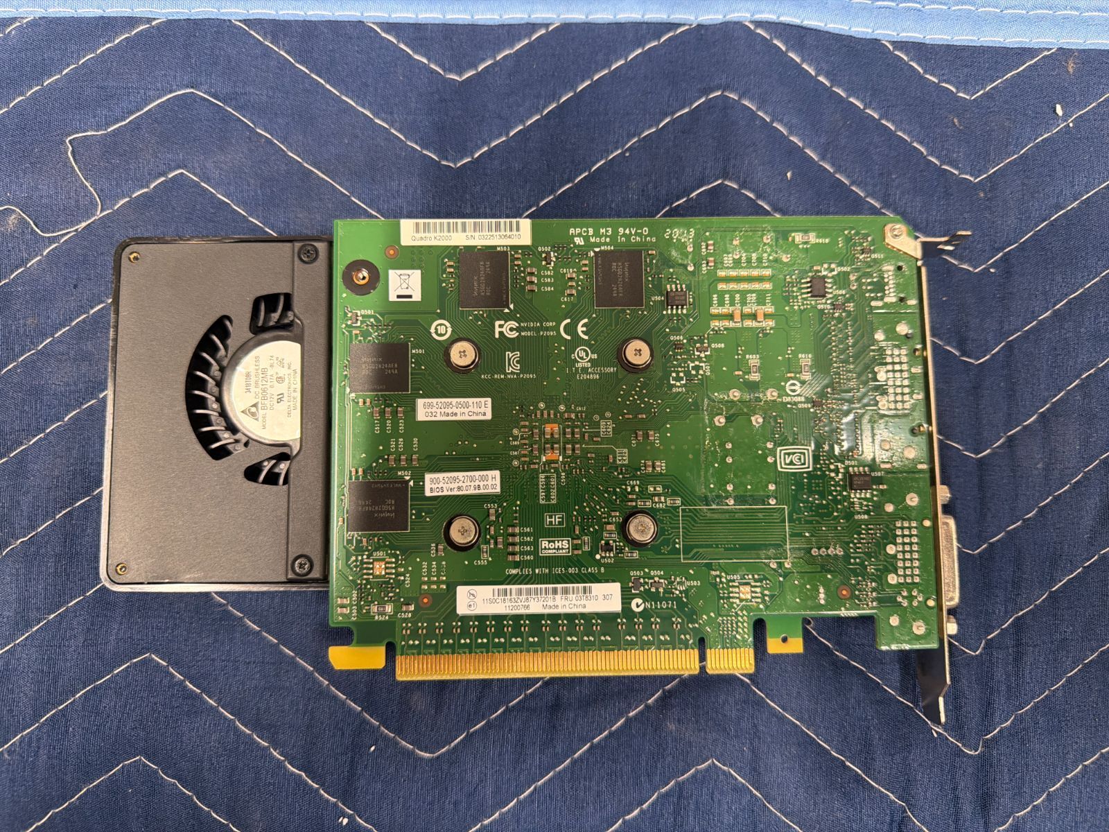 ジャンク】Quadro K2000 2GB グラフィックボード - メルカリ