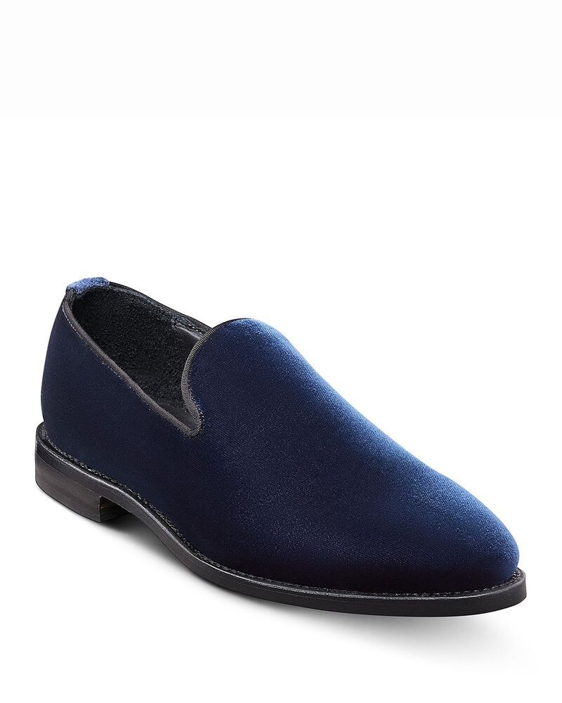アレン エドモンズ メンズ シューズ スリッポン・ローファー Allen Edmonds Mens Robinson Loafers Navy Velvet ネイビー