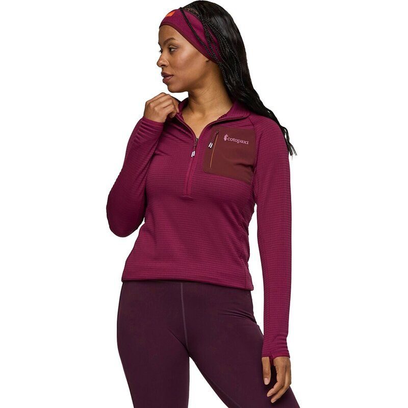 コートパクシー レディース アウター ジャケット・ブルゾン フリース Cotopaxi Otero Fleece 12Zip Jacket Womens Jam