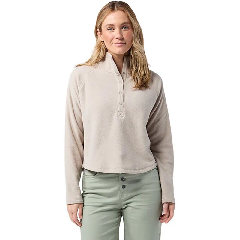 スティオ レディース アウター ジャケット・ブルゾン フリース STIO Turpin Fleece Snapullover Womens Atmosphere Heather ヘザー