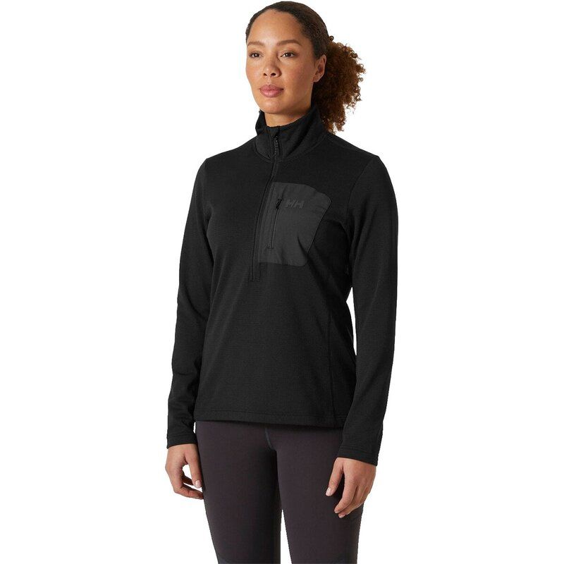 ヘリーハンセン レディース アウター ジャケット・ブルゾン フリース Helly Hansen Versalite 12Zip Fleece Womens Black ブラック