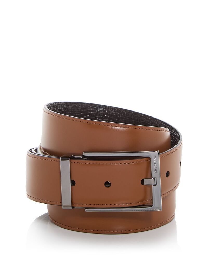 フェラガモ メンズ アクセサリー ベルト レザー FERRAGAMO Mens Reversibleather Belt Natural