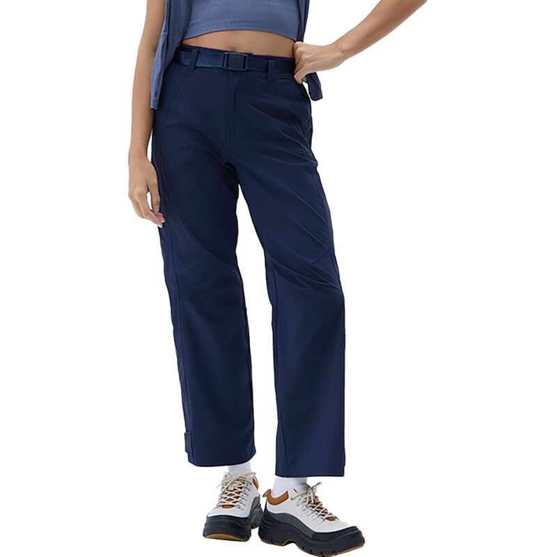 ハーフデイズ レディース ボトムス カジュアルパンツ Halfdays Bastille Pant Womens Navy ネイビー