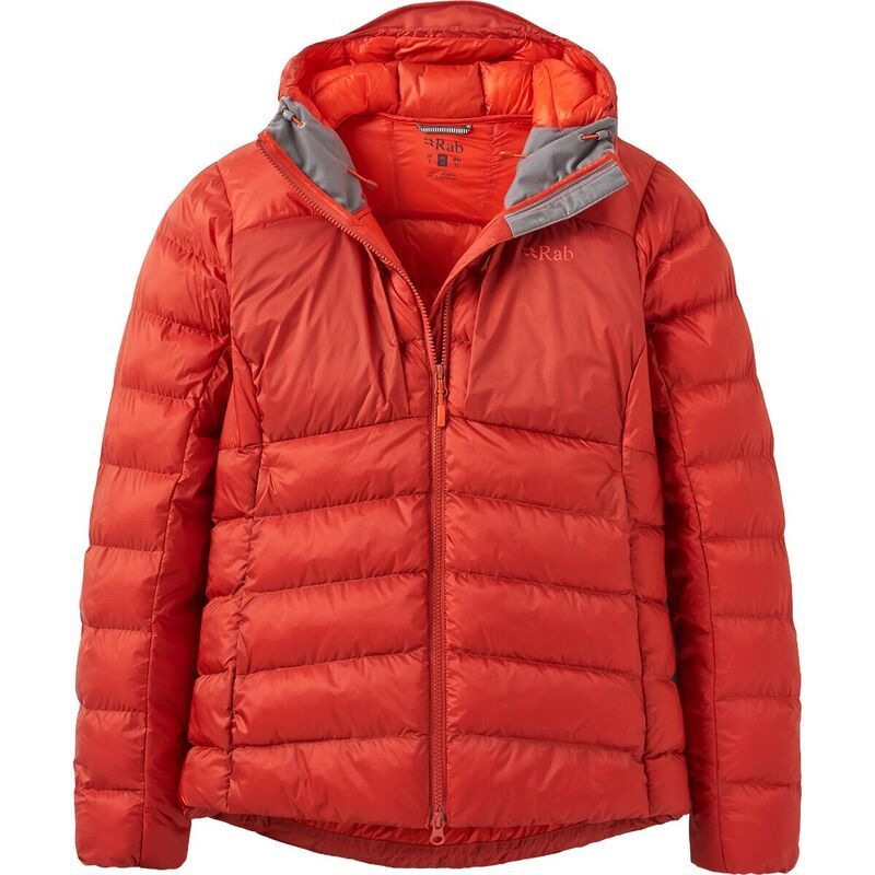ラブ レディース アウター ジャケット・ブルゾン フーデッドジャケット Rab Cirrus Ultra Hooded Jacket Womens Tuscan Red レッド