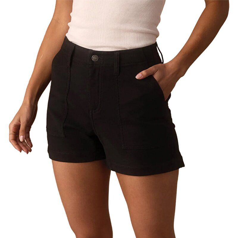 ノーマルブランド レディース ボトムス カジュアルパンツ パイル The Normal Brand Comforterry Short Womens Black ブラック