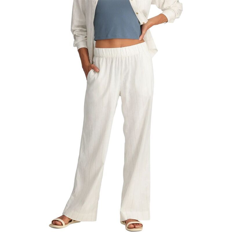 フリー フライ レディース ボトムス カジュアルパンツ Free Fly Sullivans Pant Womens Dash Vertical Stripe Sea Salt ストライプ