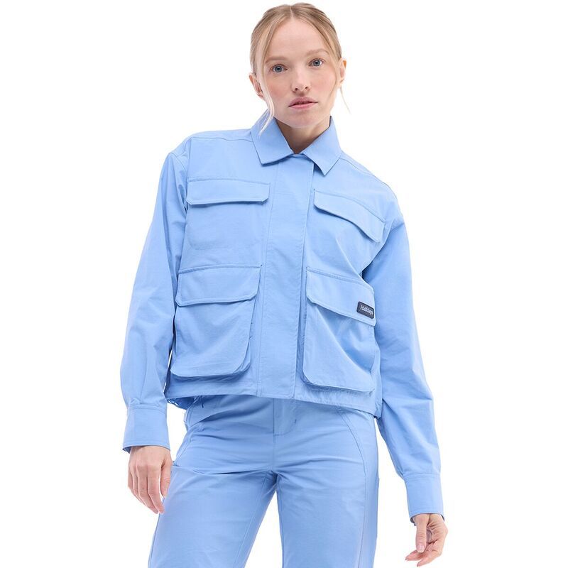 ハーフデイズ レディース アウター ジャケット・ブルゾン Halfdays Nan Field Jacket Womens Forget Me Not