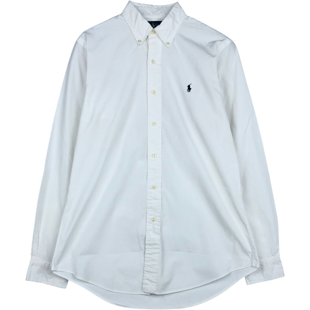 古着 ラルフローレン Ralph Lauren CUSTOM FIT 長袖 ボタンダウンシャツ メンズM相当/eaa641784