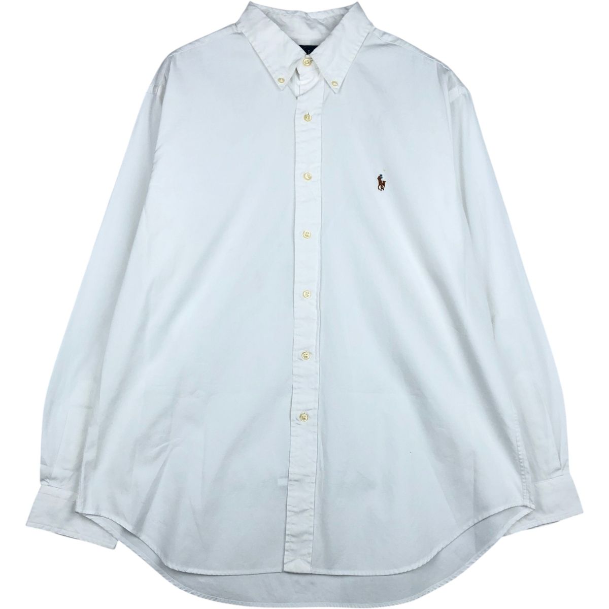 古着 ラルフローレン Ralph Lauren CLASSIC FIT クラシックフィット 長袖 ボタンダウンシャツ メンズXL相当 ボタンダウン/eaa641787